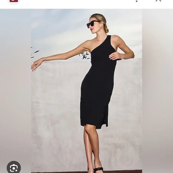 express one shoulder black dress One Shoulder Hardware Ruched Maxi Dress